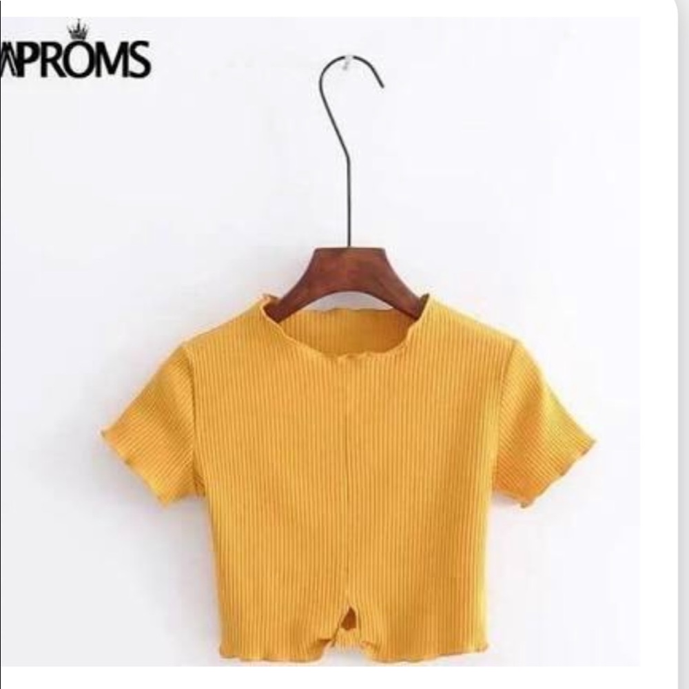 PacSun cropped tee